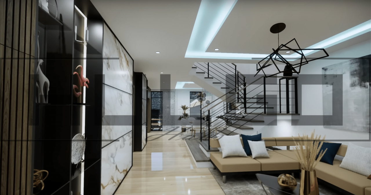 H022 Proiect P+1 9X14 255mp - HULGO Haus | Proiecte de Case Moderne, Exclusiviste și Funcționale, Design Premium pentru Locuințe de Lux și Eficiență Maximă [7]