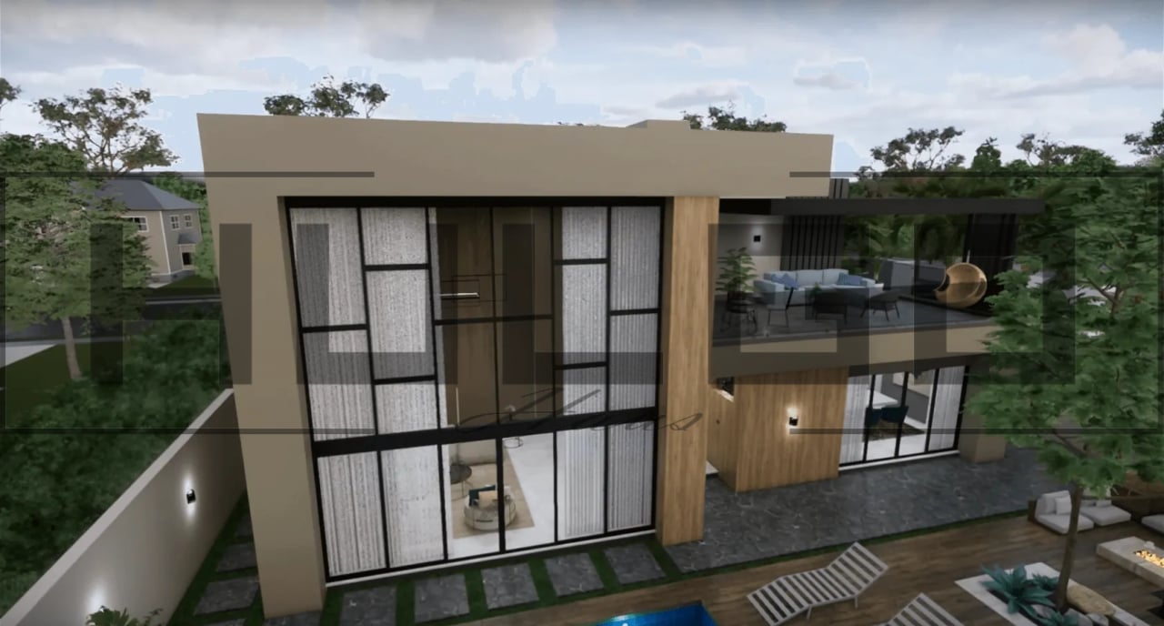 H024 Proiect P+1 16X20 265mp - HULGO Haus | Proiecte de Case Moderne, Exclusiviste și Funcționale, Design Premium pentru Locuințe de Lux și Eficiență Maximă [3]