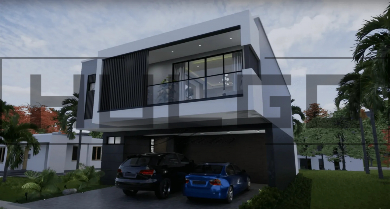 H025 Proiect P+1 10x16 255mp - HULGO Haus | Proiecte de Case Moderne, Exclusiviste și Funcționale, Design Premium pentru Locuințe de Lux și Eficiență Maximă [2]