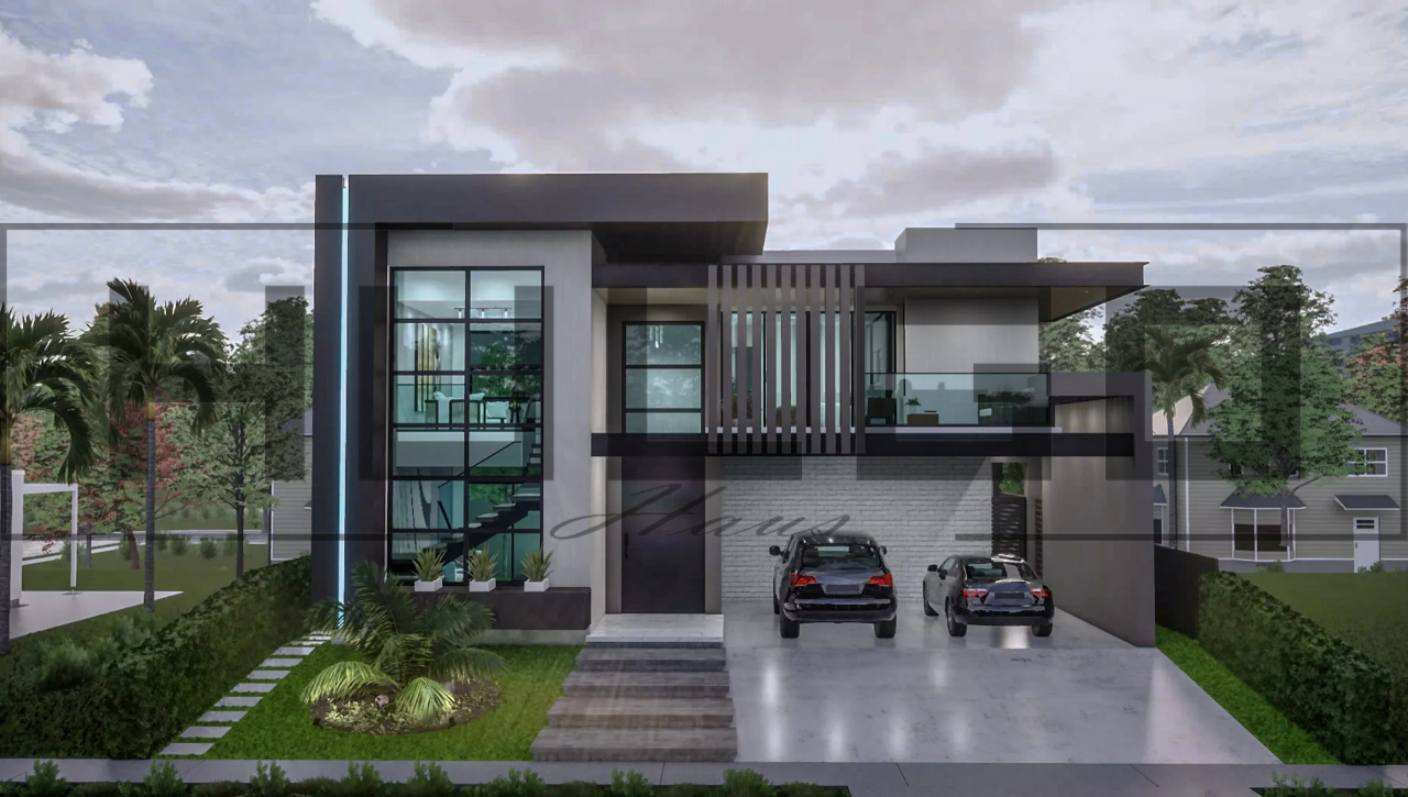 H026 Proiect P1 14x17 425mp - HULGO Haus | Proiecte de Case Moderne, Exclusiviste și Funcționale, Design Premium pentru Locuințe de Lux și Eficiență Maximă [1]