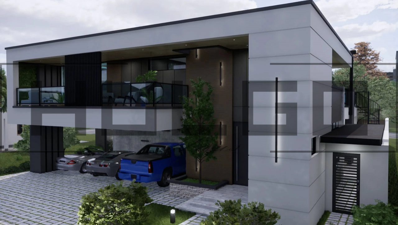 H027 Proiect P+1 16x19 545mp - HULGO Haus | Proiecte de Case Moderne, Exclusiviste și Funcționale, Design Premium pentru Locuințe de Lux și Eficiență Maximă [5]