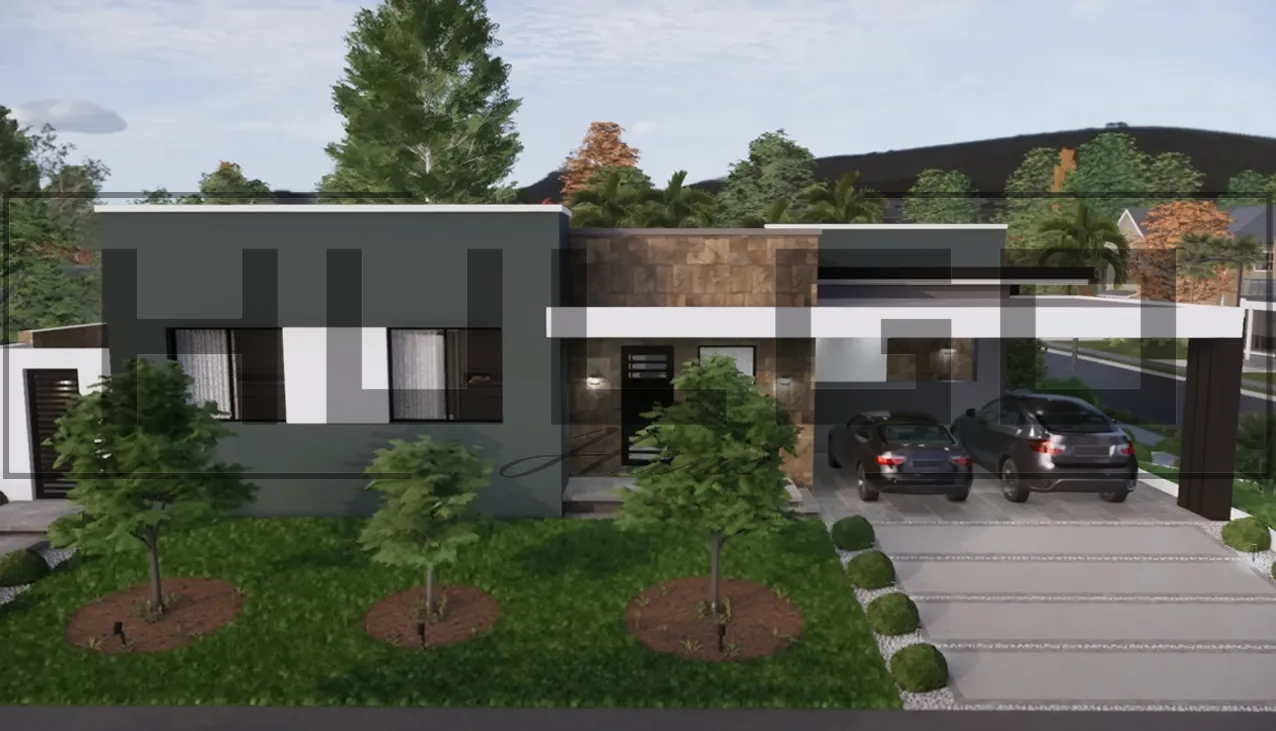 H030 Proiect Parter 12x18 215mp - HULGO Haus | Proiecte de Case Moderne, Exclusiviste și Funcționale, Design Premium pentru Locuințe de Lux și Eficiență Maximă [4]