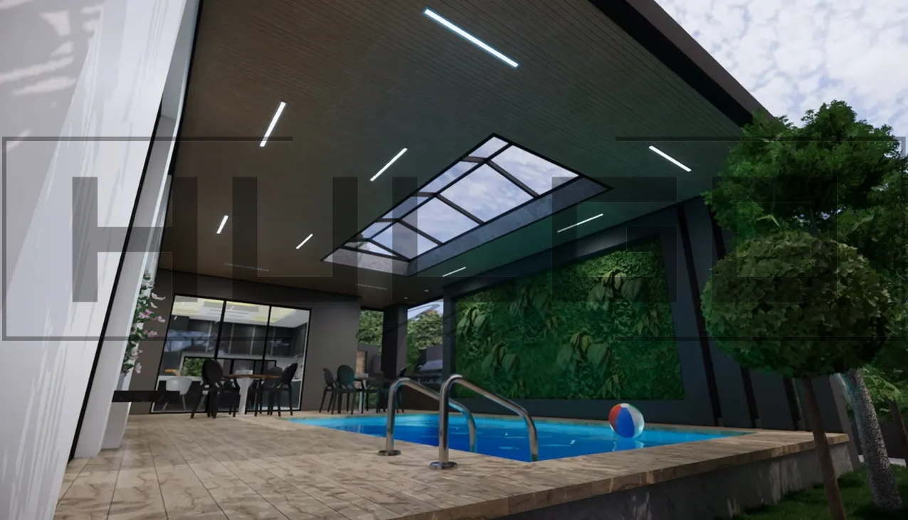 H033 Proiect Parter 15x20 265mp - HULGO Haus | Proiecte de Case Moderne, Exclusiviste și Funcționale, Design Premium pentru Locuințe de Lux și Eficiență Maximă [5]