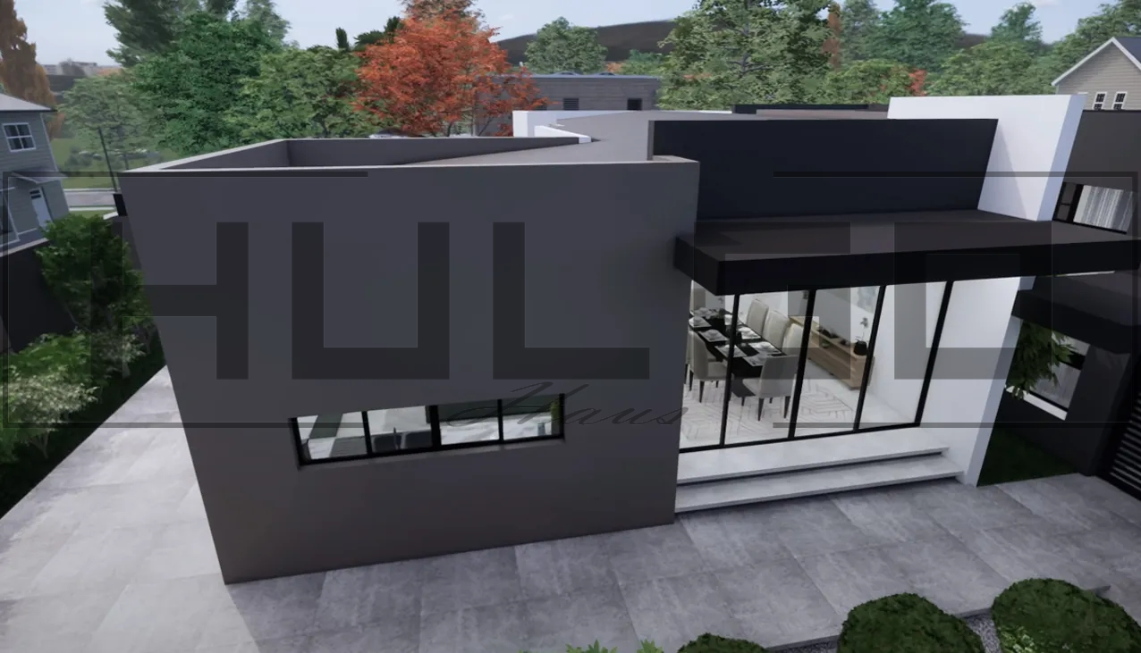 H033 Proiect Parter 15x20 265mp - HULGO Haus | Proiecte de Case Moderne, Exclusiviste și Funcționale, Design Premium pentru Locuințe de Lux și Eficiență Maximă [4]