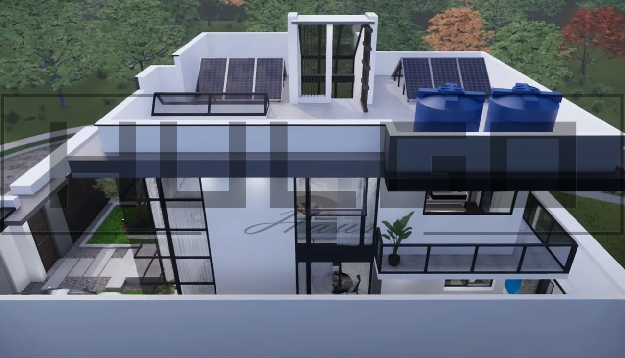 H034 Proiect P+2 10X14 350mp - HULGO Haus | Proiecte de Case Moderne, Exclusiviste și Funcționale, Design Premium pentru Locuințe de Lux și Eficiență Maximă [6]