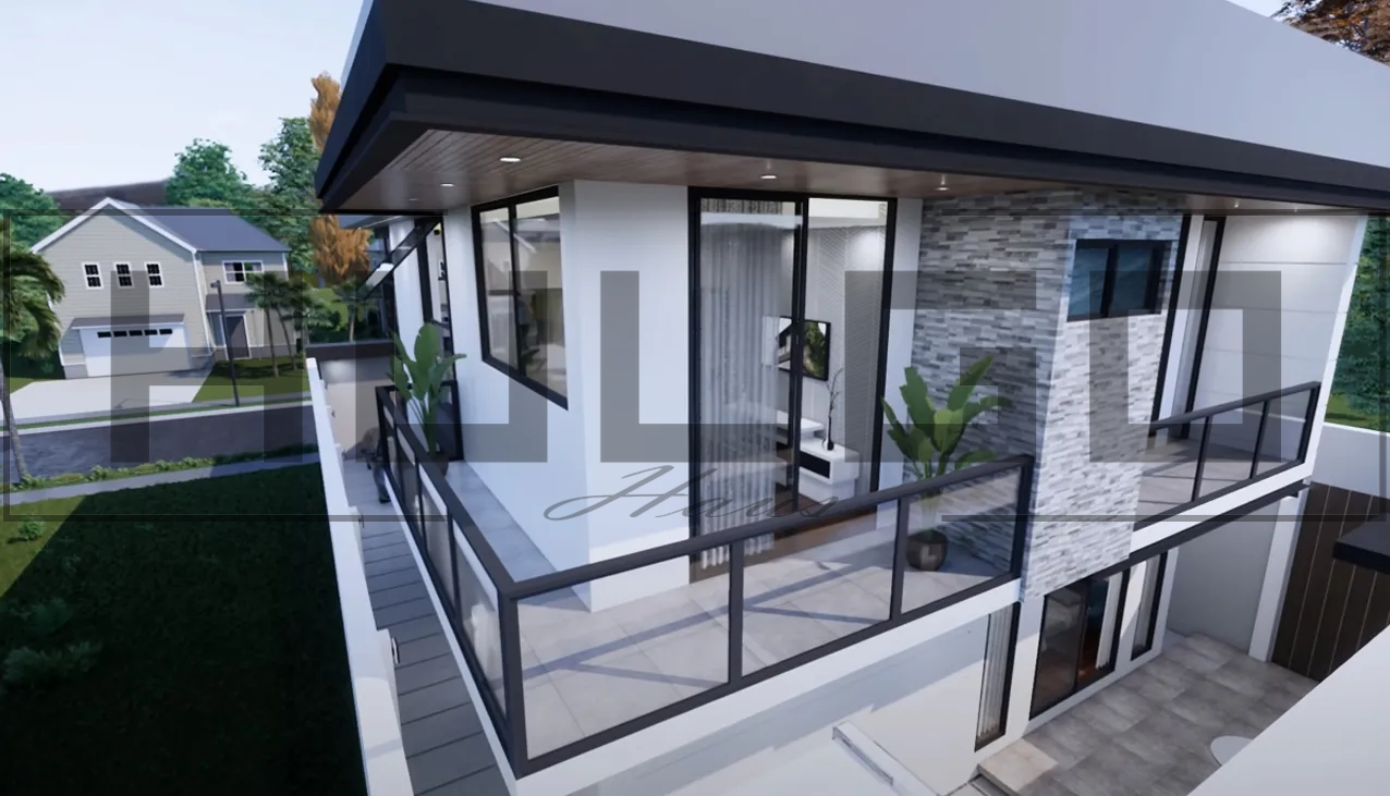 H034 Proiect P+2 10X14 350mp - HULGO Haus | Proiecte de Case Moderne, Exclusiviste și Funcționale, Design Premium pentru Locuințe de Lux și Eficiență Maximă [2]