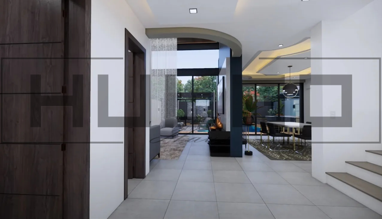 H037 Proiect P+1 13X16 390mp - HULGO Haus | Proiecte de Case Moderne, Exclusiviste și Funcționale, Design Premium pentru Locuințe de Lux și Eficiență Maximă [7]