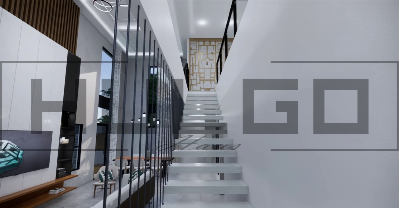 H039 Proiect P+1 10,5x13 205mp - HULGO Haus | Proiecte de Case Moderne, Exclusiviste și Funcționale, Design Premium pentru Locuințe de Lux și Eficiență Maximă [9]