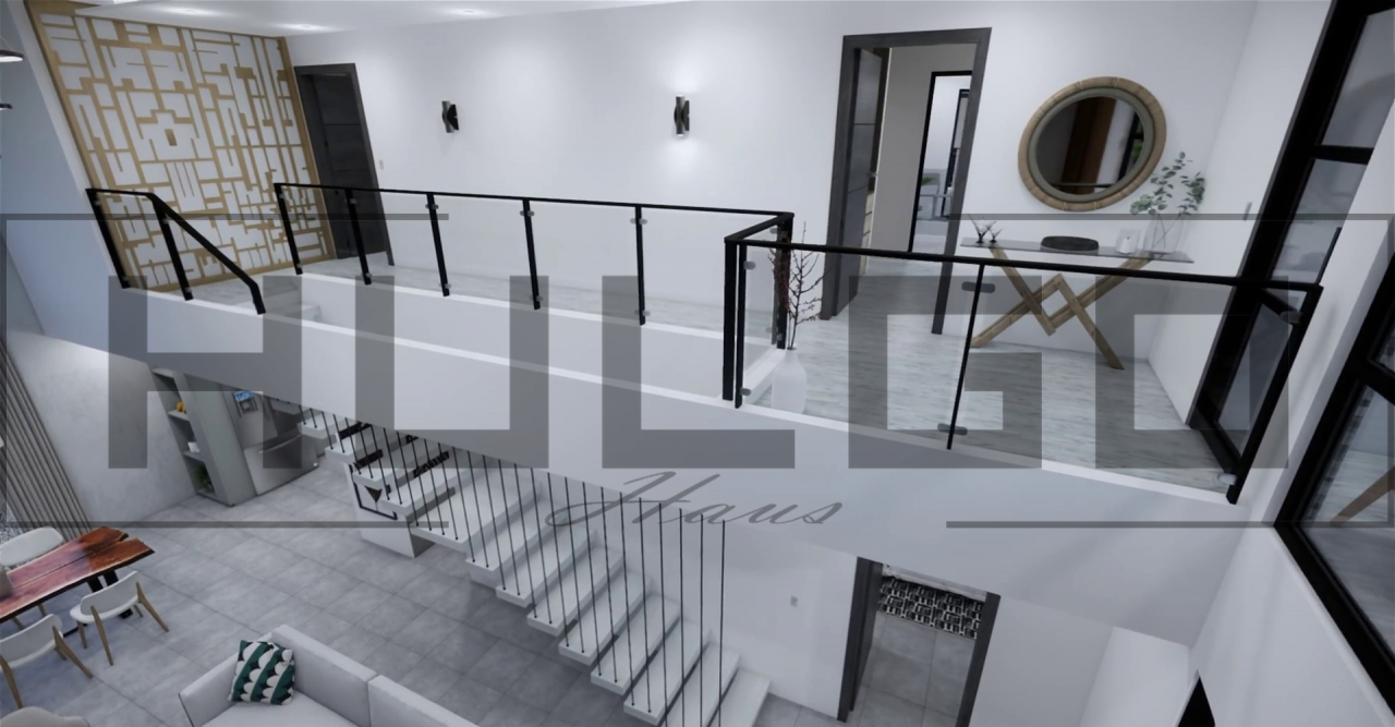 H039 Proiect P+1 10,5x13 205mp - HULGO Haus | Proiecte de Case Moderne, Exclusiviste și Funcționale, Design Premium pentru Locuințe de Lux și Eficiență Maximă [10]