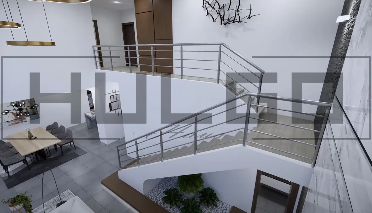 H041 Proiect P+1 12x15 310mp - HULGO Haus | Proiecte de Case Moderne, Exclusiviste și Funcționale, Design Premium pentru Locuințe de Lux și Eficiență Maximă [7]