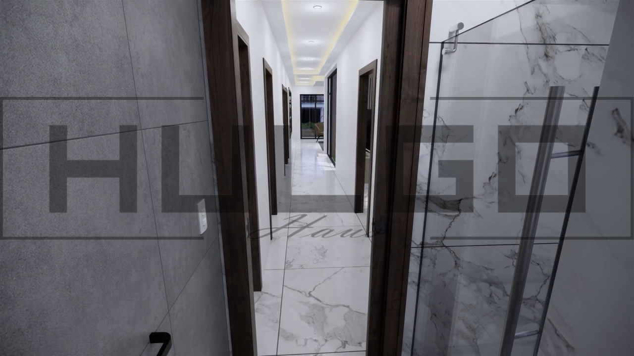 H042 Proiect Parter 8X18 135mp - HULGO Haus | Proiecte de Case Moderne, Exclusiviste și Funcționale, Design Premium pentru Locuințe de Lux și Eficiență Maximă [15]