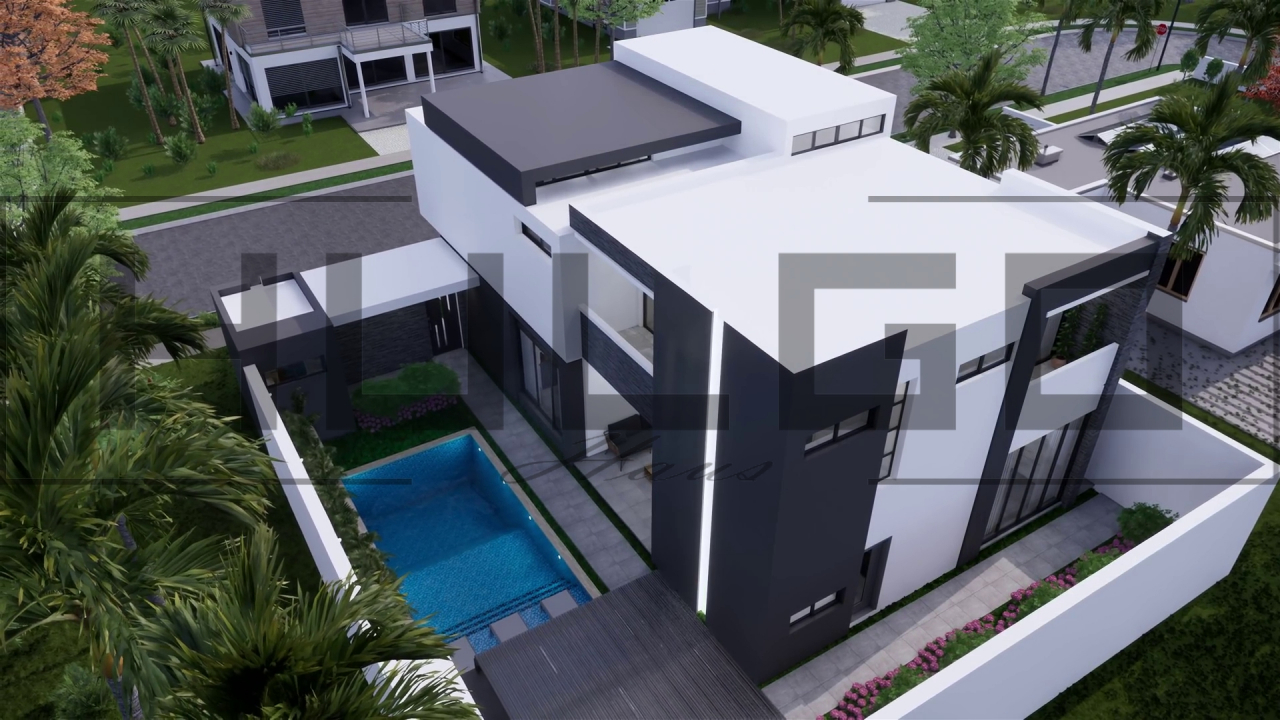 H043 Proiect P+1 9x16 275mp - HULGO Haus | Proiecte de Case Moderne, Exclusiviste și Funcționale, Design Premium pentru Locuințe de Lux și Eficiență Maximă [7]