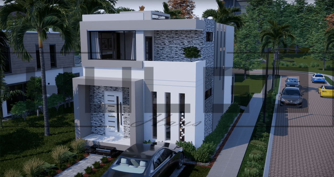 H048 Proiect P+1 6x12 142mp - HULGO Haus | Proiecte de Case Moderne, Exclusiviste și Funcționale, Design Premium pentru Locuințe de Lux și Eficiență Maximă [5]