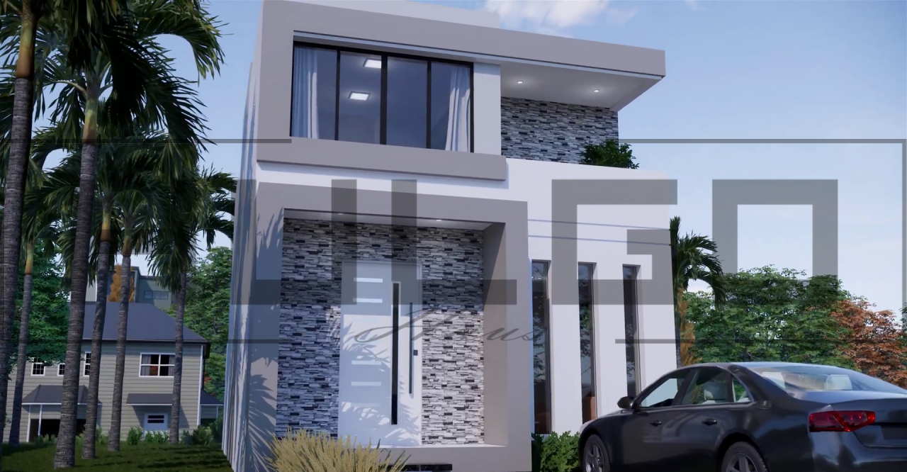 H048 Proiect P+1 6x12 142mp - HULGO Haus | Proiecte de Case Moderne, Exclusiviste și Funcționale, Design Premium pentru Locuințe de Lux și Eficiență Maximă [2]