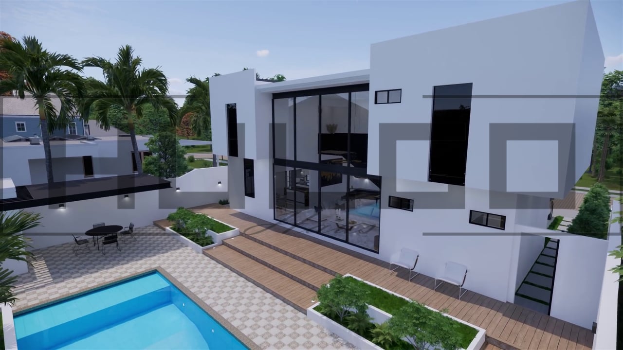 H050 Proiect P+1 15X8 182mp - HULGO Haus | Proiecte de Case Moderne, Exclusiviste și Funcționale, Design Premium pentru Locuințe de Lux și Eficiență Maximă [6]