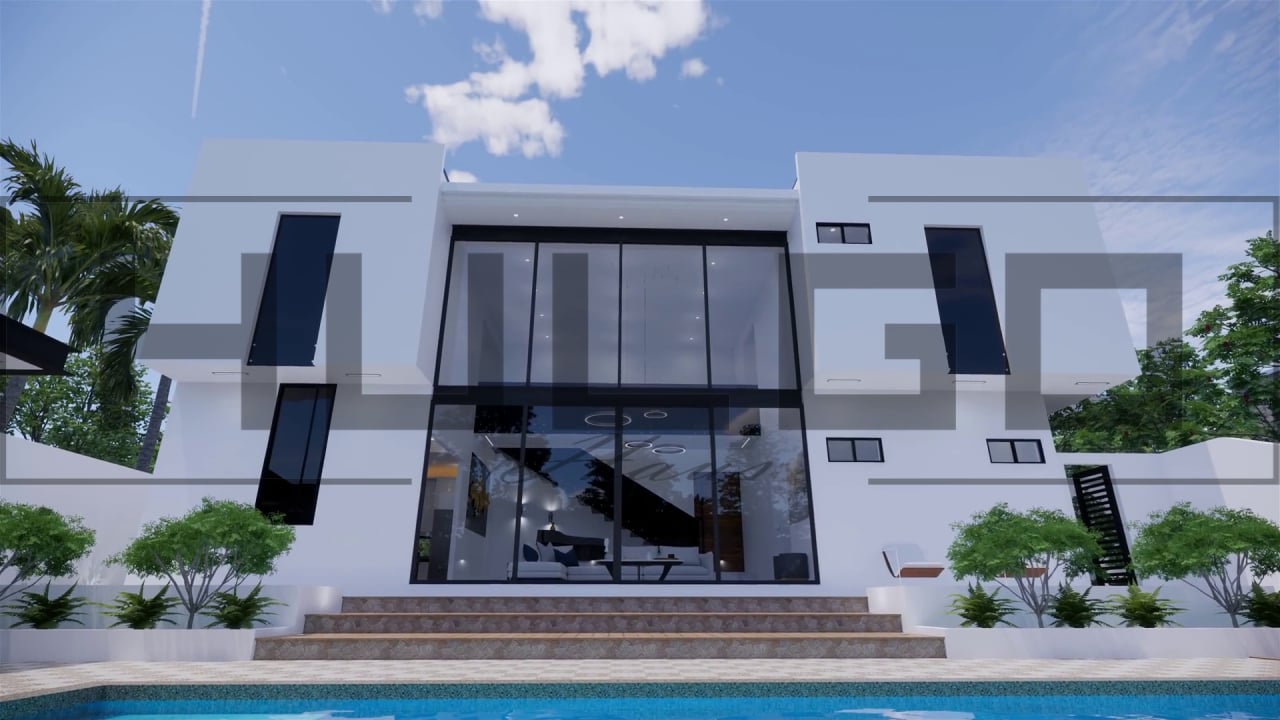 H050 Proiect P+1 15X8 182mp - HULGO Haus | Proiecte de Case Moderne, Exclusiviste și Funcționale, Design Premium pentru Locuințe de Lux și Eficiență Maximă [7]