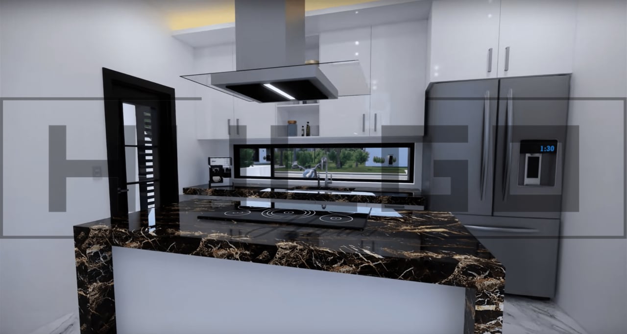 H050 Proiect P+1 15X8 182mp - HULGO Haus | Proiecte de Case Moderne, Exclusiviste și Funcționale, Design Premium pentru Locuințe de Lux și Eficiență Maximă [10]