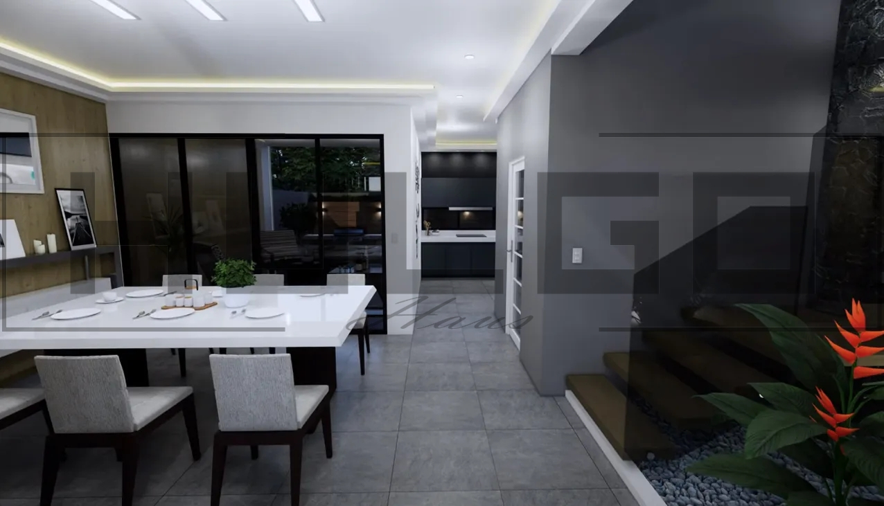 H053 Proiect P+1 8x15m 200mp - HULGO Haus | Proiecte de Case Moderne, Exclusiviste și Funcționale, Design Premium pentru Locuințe de Lux și Eficiență Maximă [6]