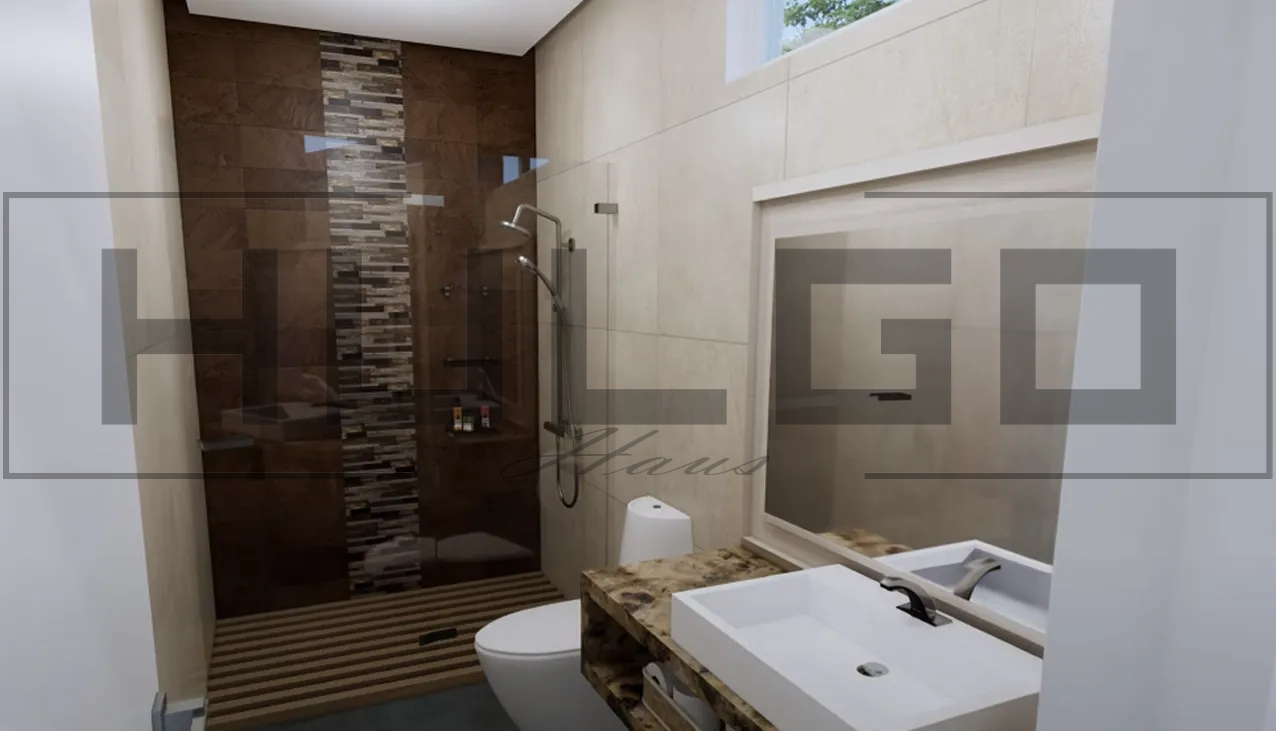 H054 Proiect P+1 9x18m 225mp - HULGO Haus | Proiecte de Case Moderne, Exclusiviste și Funcționale, Design Premium pentru Locuințe de Lux și Eficiență Maximă [6]