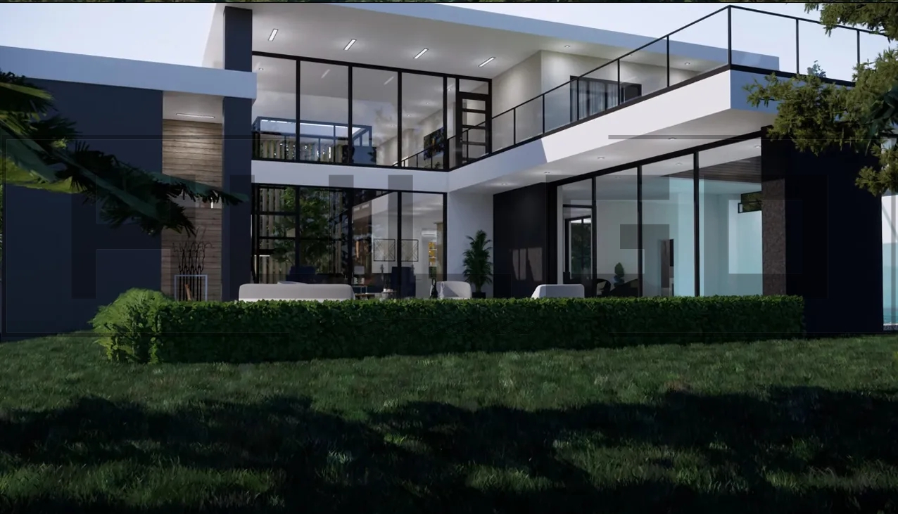 H055 Proiect P+1 24x24m 795mp - HULGO Haus | Proiecte de Case Moderne, Exclusiviste și Funcționale, Design Premium pentru Locuințe de Lux și Eficiență Maximă [7]