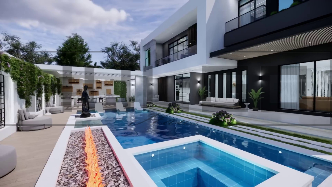 H056 Proiect P+1 22x17m 665mp - HULGO Haus | Proiecte de Case Moderne, Exclusiviste și Funcționale, Design Premium pentru Locuințe de Lux și Eficiență Maximă [5]