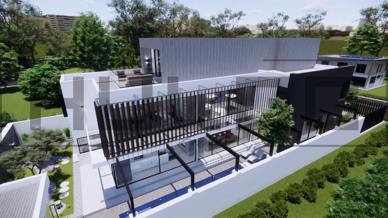 H057 Proiect P+2 13x29m 565mp - HULGO Haus | Proiecte de Case Moderne, Exclusiviste și Funcționale, Design Premium pentru Locuințe de Lux și Eficiență Maximă [2]