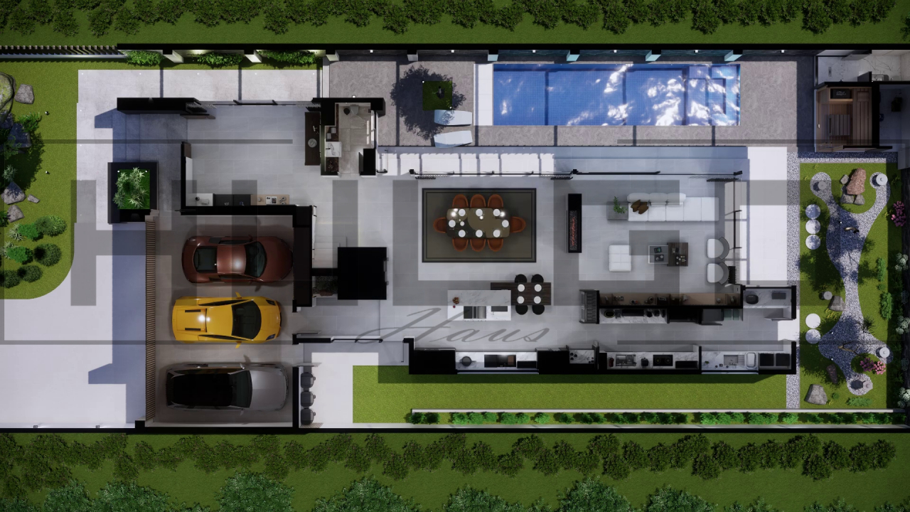 H057 Proiect P+2 13x29m 565mp - HULGO Haus | Proiecte de Case Moderne, Exclusiviste și Funcționale, Design Premium pentru Locuințe de Lux și Eficiență Maximă [3]