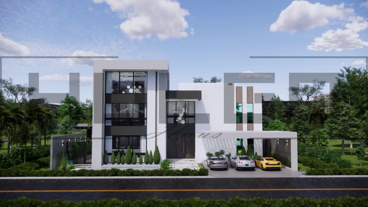 H058 Proiect P+2 19x35m 1065mp - HULGO Haus | Proiecte de Case Moderne, Exclusiviste și Funcționale, Design Premium pentru Locuințe de Lux și Eficiență Maximă [1]