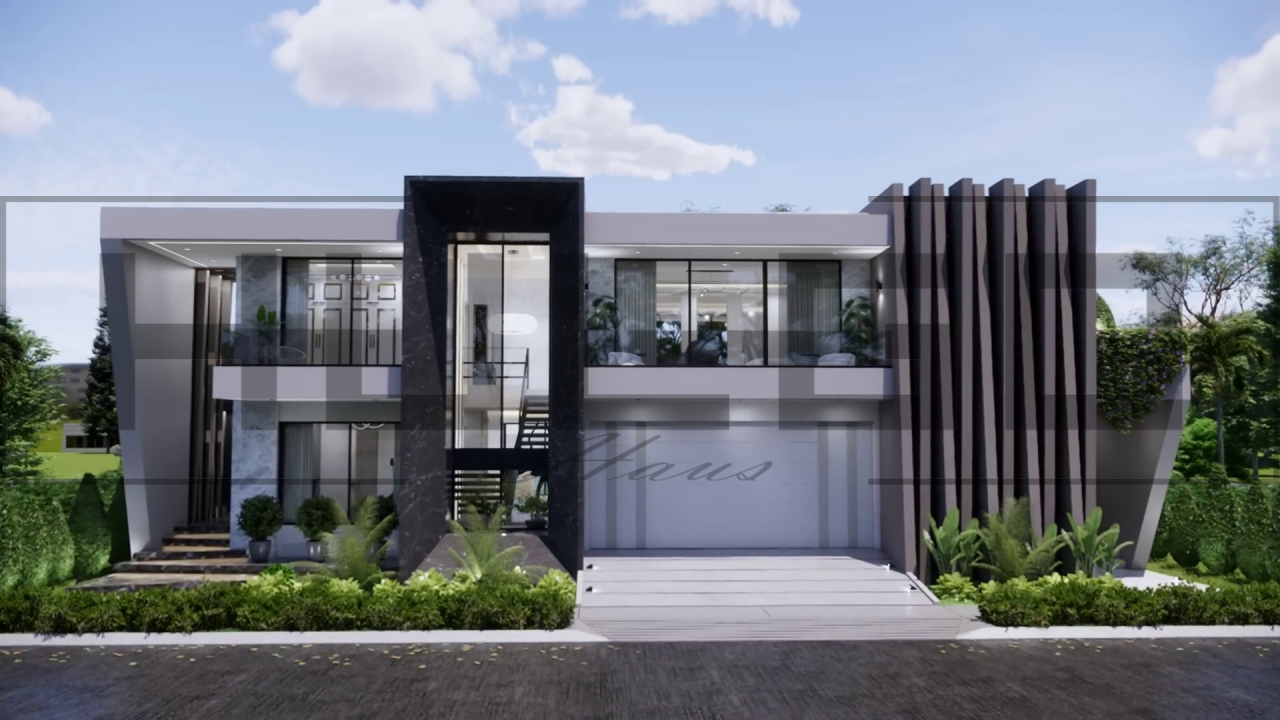 H061 Proiect P+1 21x21m 815mp - HULGO Haus | Proiecte de Case Moderne, Exclusiviste și Funcționale, Design Premium pentru Locuințe de Lux și Eficiență Maximă [1]