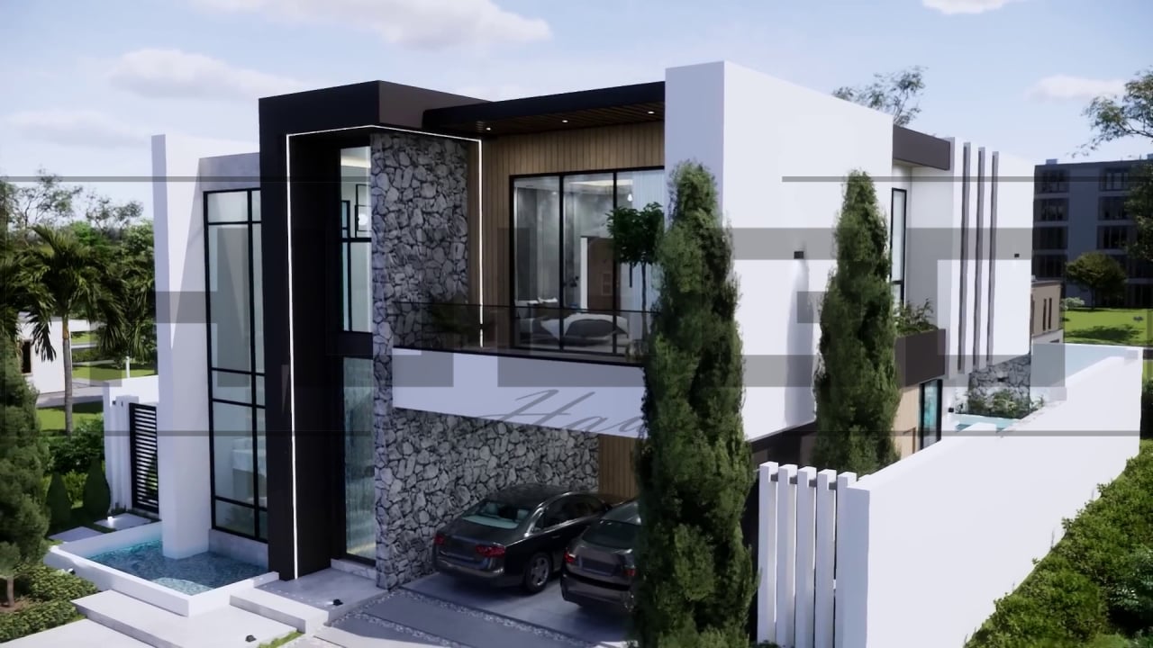 H062 Proiect P+1 12x20m 425mp - HULGO Haus | Proiecte de Case Moderne, Exclusiviste și Funcționale, Design Premium pentru Locuințe de Lux și Eficiență Maximă [2]