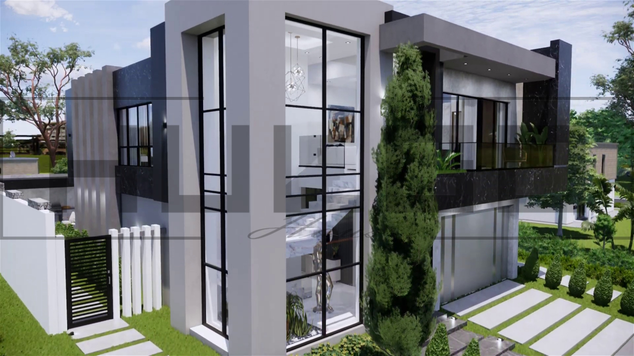 H064 Proiect P+1 13x17m 355mp - HULGO Haus | Proiecte de Case Moderne, Exclusiviste și Funcționale, Design Premium pentru Locuințe de Lux și Eficiență Maximă [5]