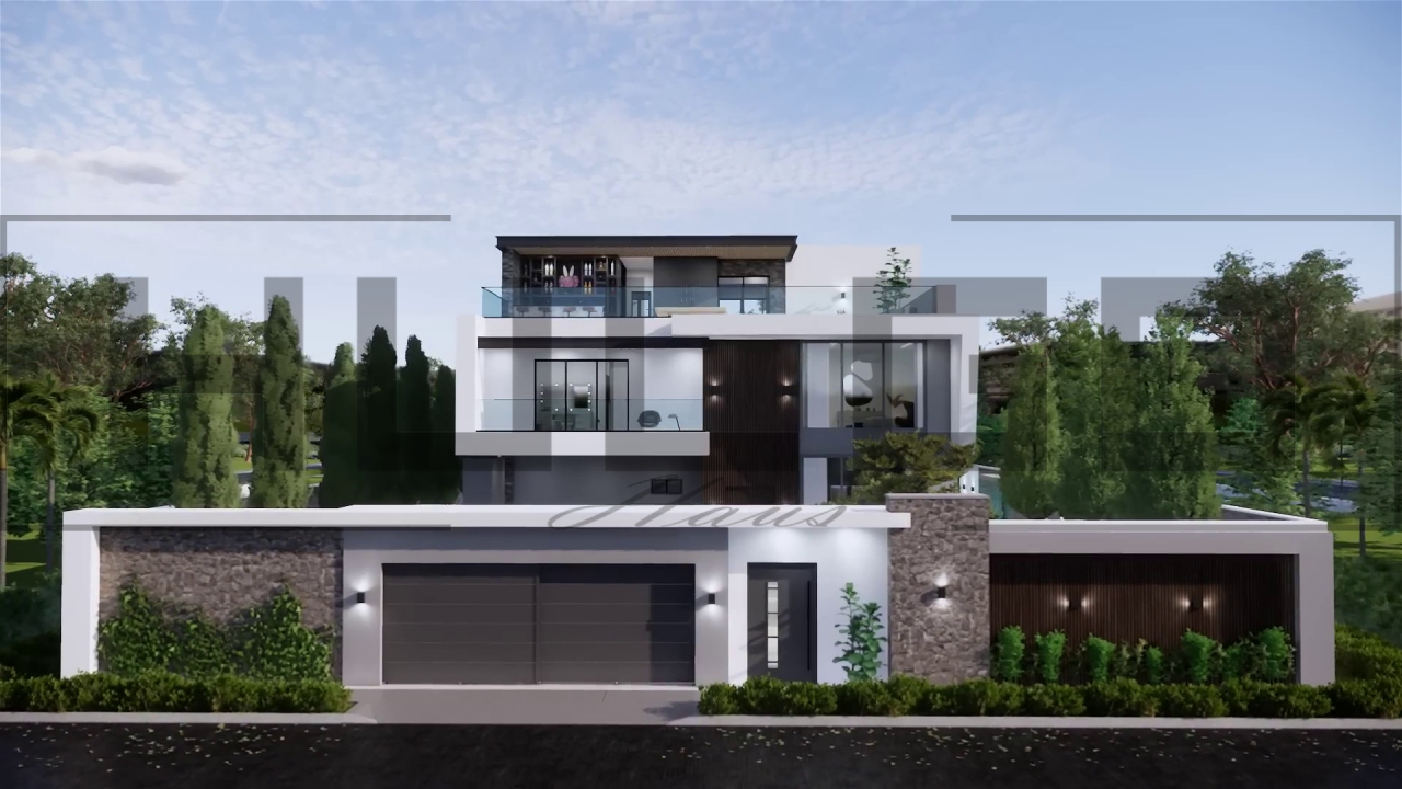 H067 Proiect P+2 16x26m 1095mp - HULGO Haus | Proiecte de Case Moderne, Exclusiviste și Funcționale, Design Premium pentru Locuințe de Lux și Eficiență Maximă [1]