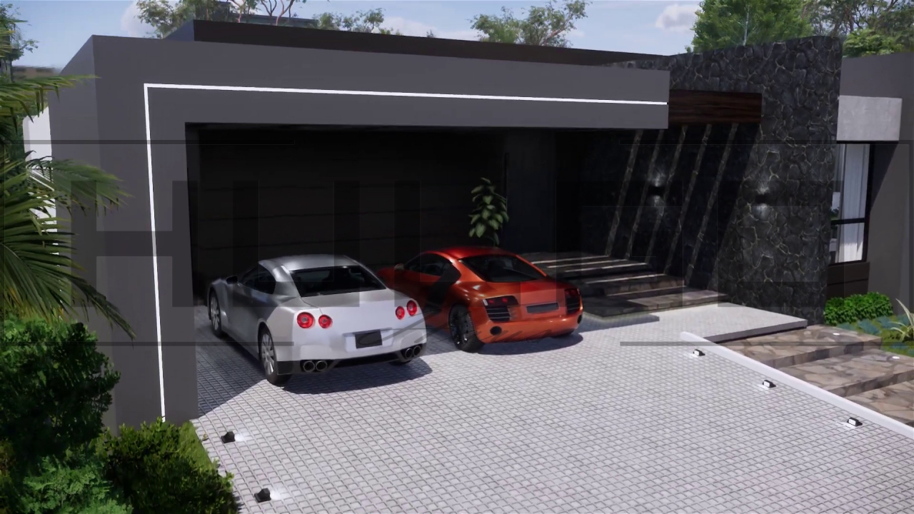 H070 Proiect Parter 20x18m 325mp - HULGO Haus | Proiecte de Case Moderne, Exclusiviste și Funcționale, Design Premium pentru Locuințe de Lux și Eficiență Maximă [6]