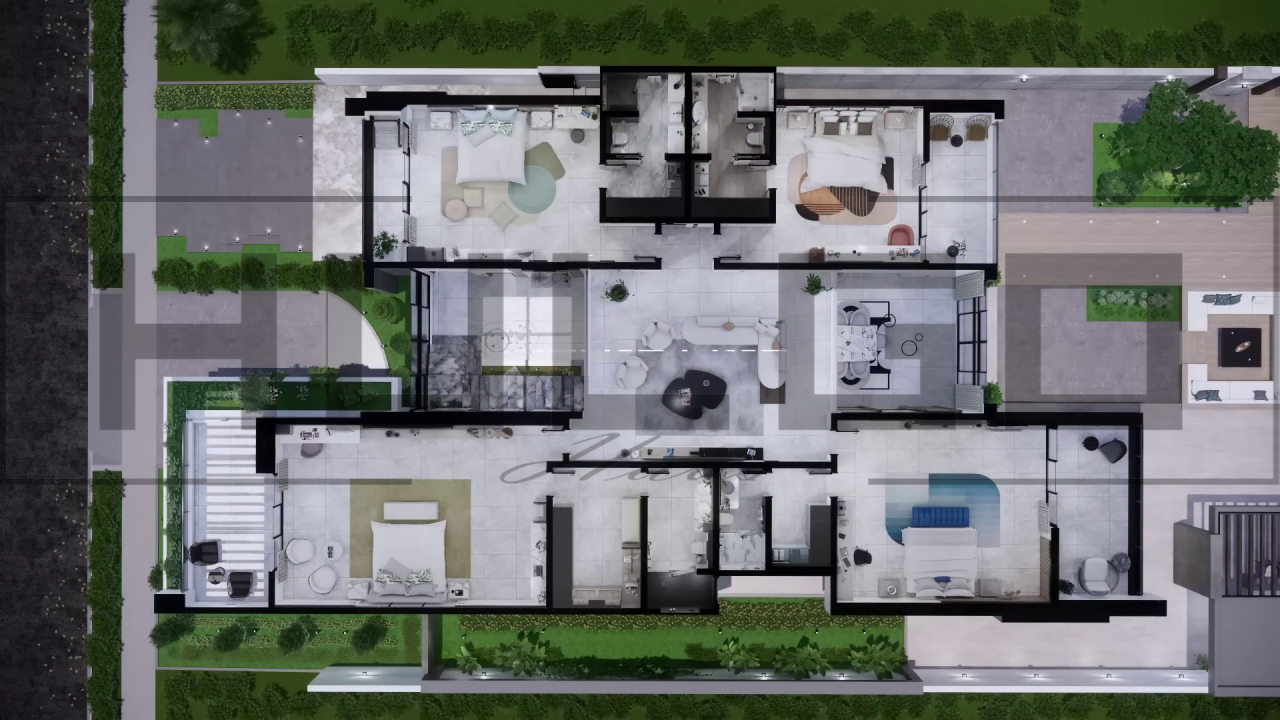 H071 Proiect P+1 17x31m 915mp - HULGO Haus | Proiecte de Case Moderne, Exclusiviste și Funcționale, Design Premium pentru Locuințe de Lux și Eficiență Maximă [4]