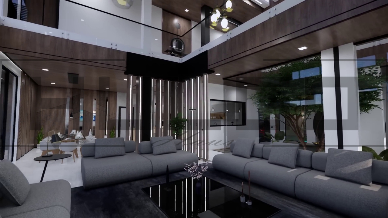 H072 Proiect P+1 23x23m 515mp - HULGO Haus | Proiecte de Case Moderne, Exclusiviste și Funcționale, Design Premium pentru Locuințe de Lux și Eficiență Maximă [14]