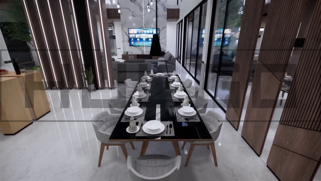 H072 Proiect P+1 23x23m 515mp - HULGO Haus | Proiecte de Case Moderne, Exclusiviste și Funcționale, Design Premium pentru Locuințe de Lux și Eficiență Maximă [16]