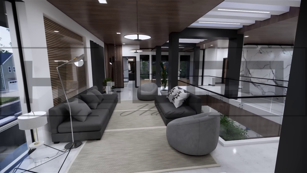 H072 Proiect P+1 23x23m 515mp - HULGO Haus | Proiecte de Case Moderne, Exclusiviste și Funcționale, Design Premium pentru Locuințe de Lux și Eficiență Maximă [23]