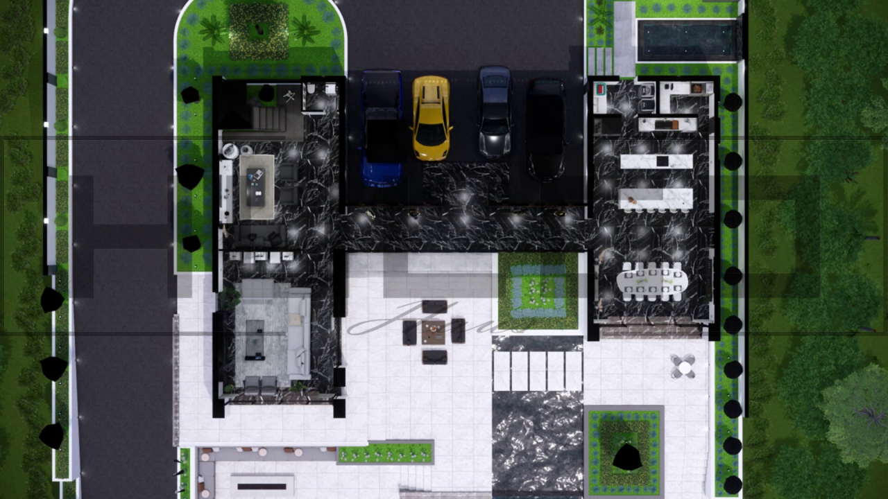 H074 Proiect P+1 17x25m 530mp - HULGO Haus | Proiecte de Case Moderne, Exclusiviste și Funcționale, Design Premium pentru Locuințe de Lux și Eficiență Maximă [3]