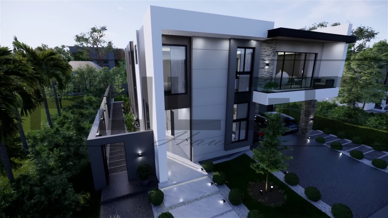 H075 Proiect P+1 13x22m 520mp - HULGO Haus | Proiecte de Case Moderne, Exclusiviste și Funcționale, Design Premium pentru Locuințe de Lux și Eficiență Maximă [6]