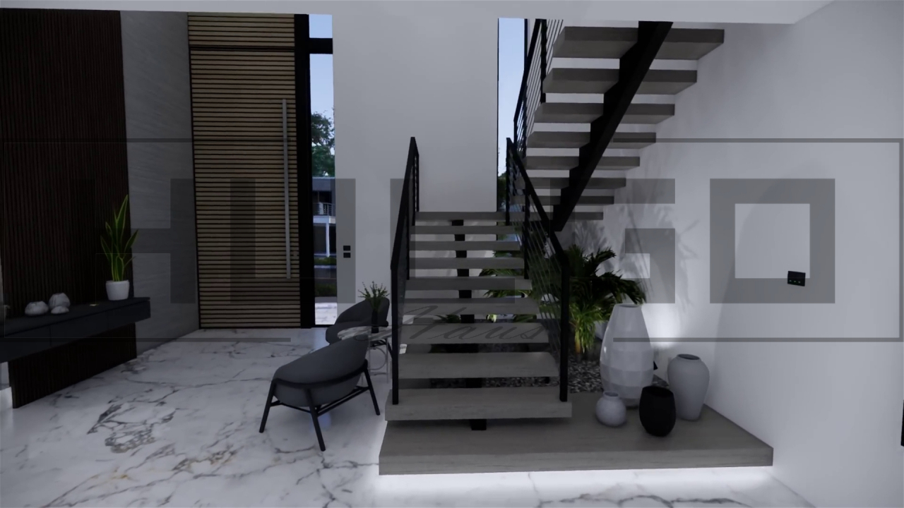 H079 Proiect P+1 20x20m 675mp - HULGO Haus | Proiecte de Case Moderne, Exclusiviste și Funcționale, Design Premium pentru Locuințe de Lux și Eficiență Maximă [24]