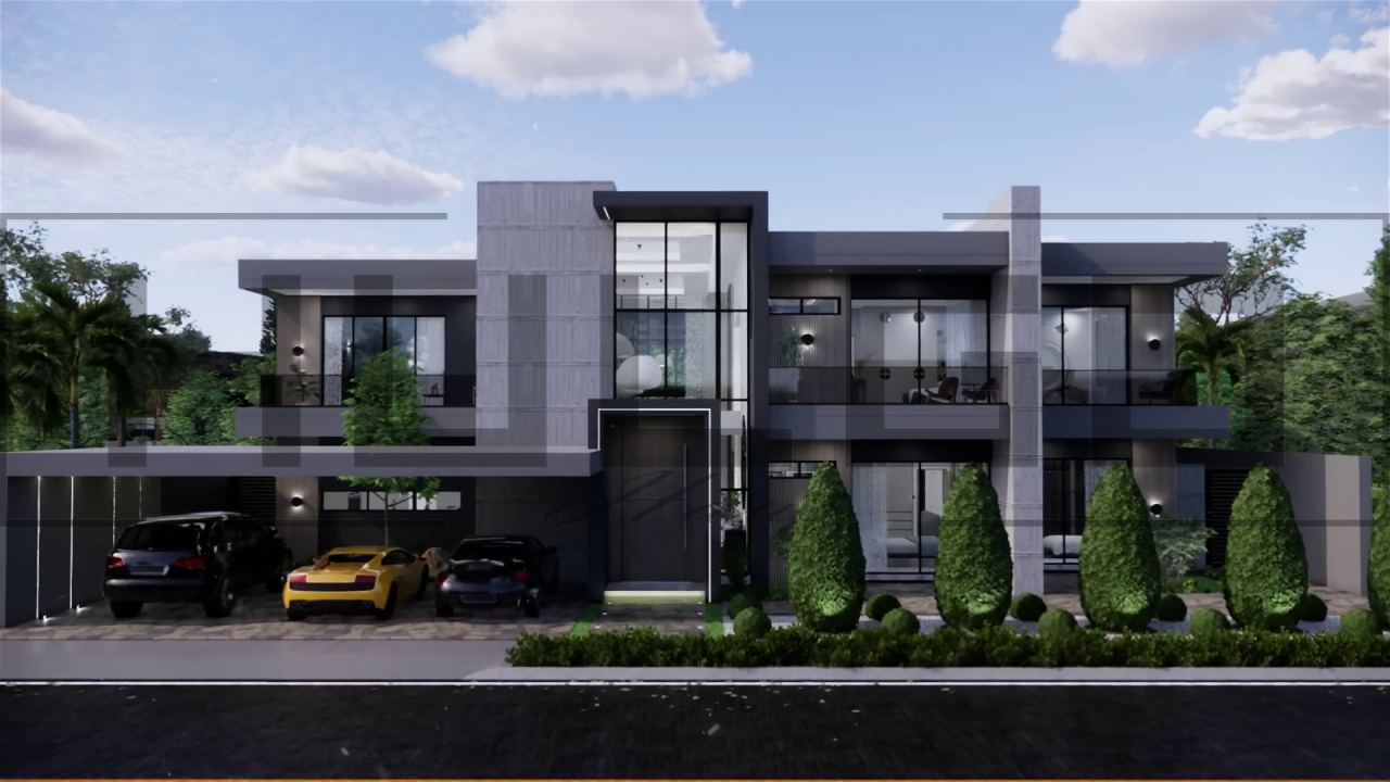 H084 Proiect P+1 24x26m 785mp - HULGO Haus | Proiecte de Case Moderne, Exclusiviste și Funcționale, Design Premium pentru Locuințe de Lux și Eficiență Maximă [1]