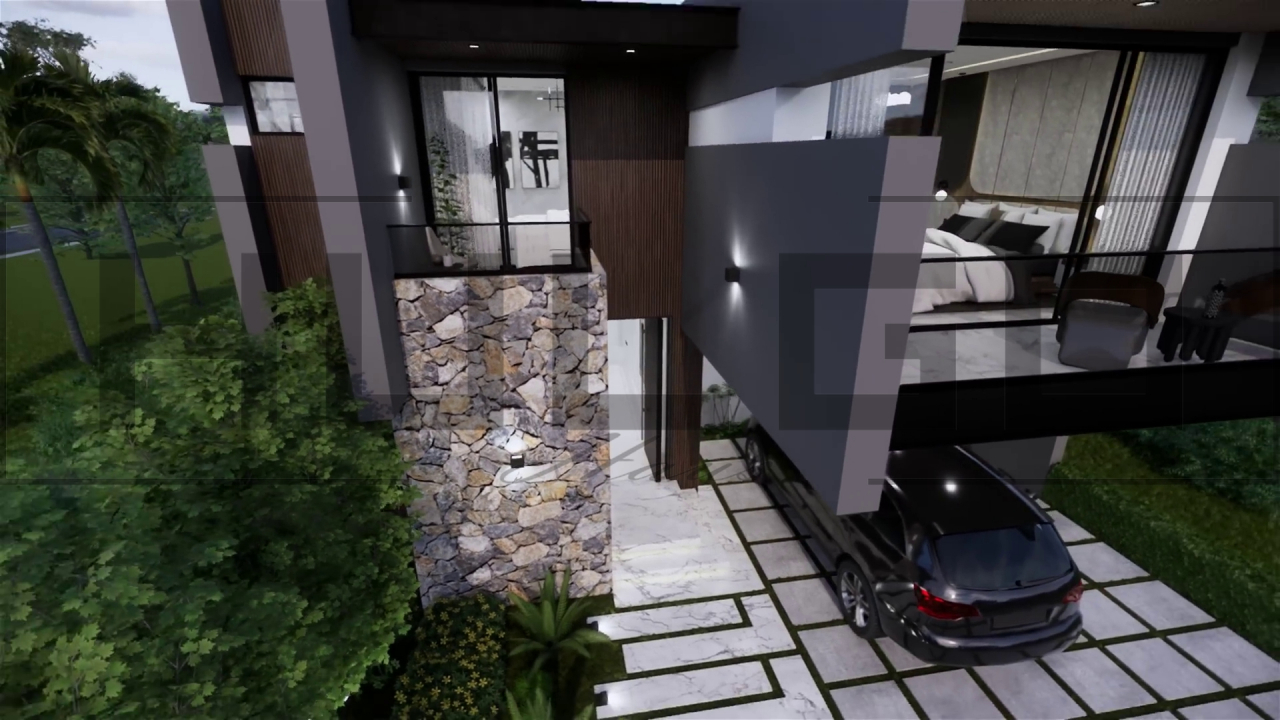 H085 Proiect P+1 10x20m 295mp - HULGO Haus | Proiecte de Case Moderne, Exclusiviste și Funcționale, Design Premium pentru Locuințe de Lux și Eficiență Maximă [7]