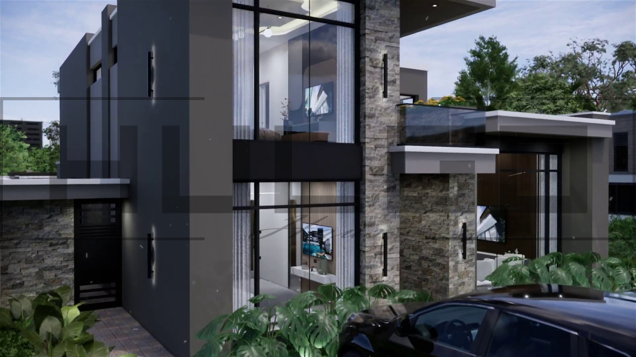 H086 Proiect P+1 11x19m 355mp - HULGO Haus | Proiecte de Case Moderne, Exclusiviste și Funcționale, Design Premium pentru Locuințe de Lux și Eficiență Maximă [5]