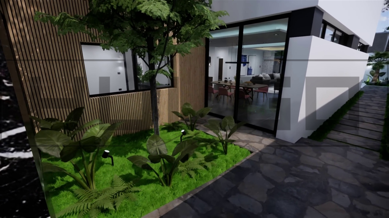 H087 Proiect P+1 10x25m 465mp - HULGO Haus | Proiecte de Case Moderne, Exclusiviste și Funcționale, Design Premium pentru Locuințe de Lux și Eficiență Maximă [7]