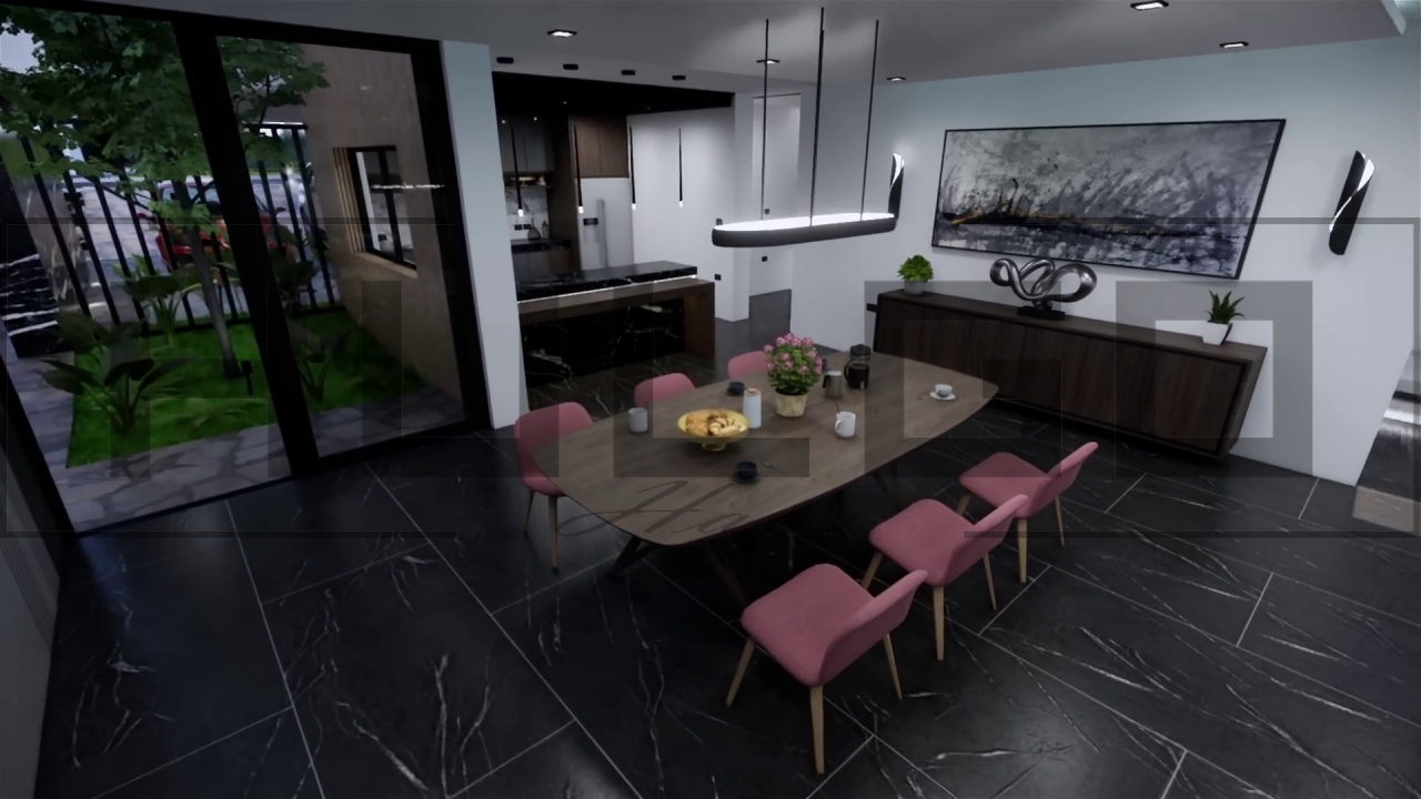 H087 Proiect P+1 10x25m 465mp - HULGO Haus | Proiecte de Case Moderne, Exclusiviste și Funcționale, Design Premium pentru Locuințe de Lux și Eficiență Maximă [24]