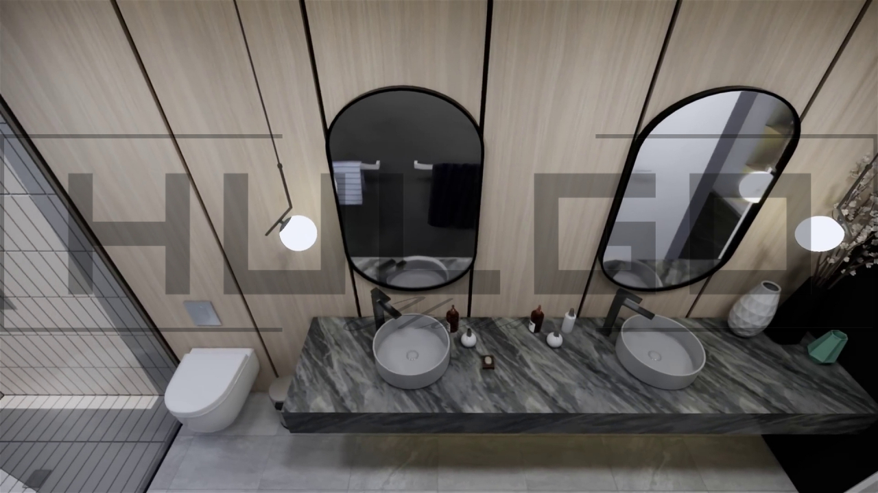 H087 Proiect P+1 10x25m 465mp - HULGO Haus | Proiecte de Case Moderne, Exclusiviste și Funcționale, Design Premium pentru Locuințe de Lux și Eficiență Maximă [12]