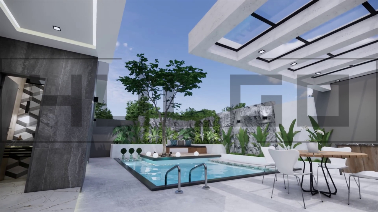 H088 Proiect P+1 12x30m 395mp - HULGO Haus | Proiecte de Case Moderne, Exclusiviste și Funcționale, Design Premium pentru Locuințe de Lux și Eficiență Maximă [8]