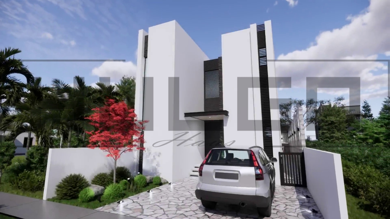 H091 Proiect P+1 19x20m 555mp - HULGO Haus | Proiecte de Case Moderne, Exclusiviste și Funcționale, Design Premium pentru Locuințe de Lux și Eficiență Maximă [2]