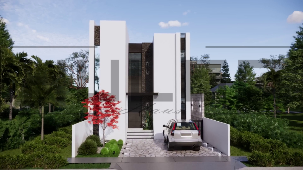 H091 Proiect P+1 19x20m 555mp - HULGO Haus | Proiecte de Case Moderne, Exclusiviste și Funcționale, Design Premium pentru Locuințe de Lux și Eficiență Maximă [1]