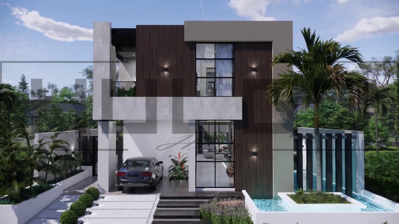 H092 Proiect P+1 9x18m 310mp - HULGO Haus | Proiecte de Case Moderne, Exclusiviste și Funcționale, Design Premium pentru Locuințe de Lux și Eficiență Maximă [1]